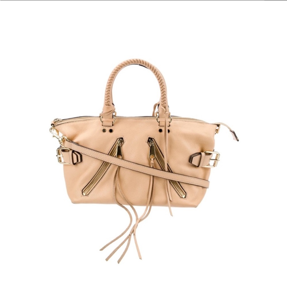 Elegant Tan Leather Handbag